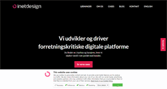 Desktop Screenshot of inetdesign.dk